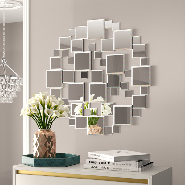 Etta Avenue Francesca Square Wall Mirror & Reviews Wayfair.co.uk